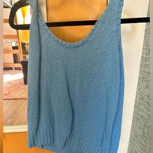 Scoop Neck Sweater Tank
